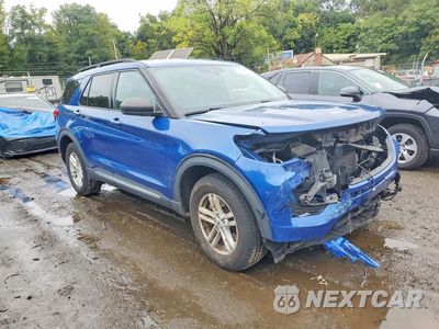 Czwarte zdjęcie samochodu z boku: 2020 FORD EXPLORER XLT VIN:1FMSK8DH7LGA66537 - miniatura