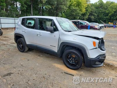 Czwarte zdjęcie samochodu z boku: 2017 JEEP RENEGADE SPORT VIN:ZACCJBAB1HPE53278 - miniatura