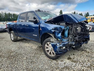 Czwarte zdjęcie samochodu z boku: 2021 RAM 2500 BIG HORN VIN:3C6UR5DL4MG572481 - miniatura