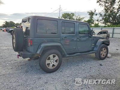 Trzecie zdjęcie samochodu z tyłu: 2008 JEEP WRANGLER UNLIMITED SAHARA VIN:1J4GA59178L520950 - miniatura