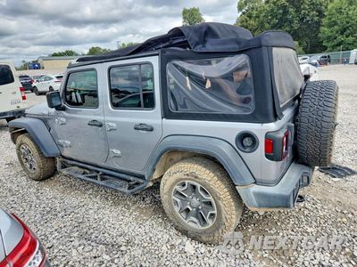 Drugie zdjęcie samochodu z przodu: 2018 JEEP WRANGLER UNLIMITED SPORT VIN:1C4HJXDG3JW162803 - miniatura