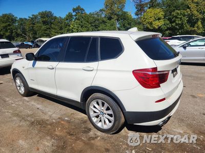 Drugie zdjęcie samochodu z przodu: 2013 BMW X3 XDRIVE28I VIN:5UXWX9C58D0A17363 - miniatura