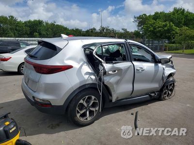 Trzecie zdjęcie samochodu z tyłu: 2020 KIA SPORTAGE LX VIN:KNDPM3AC1L7686042 - miniatura