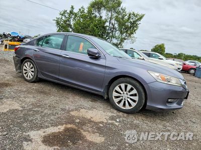 Czwarte zdjęcie samochodu z boku: 2014 HONDA ACCORD TOURING VIN:1HGCR3F93EA027349 - miniatura