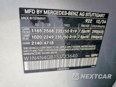 Zdjęcie 13 z 13 samochodu: 2025 MERCEDES-BENZ GLA 250 VIN:W1N4N4GB1SJ723640 - miniatura