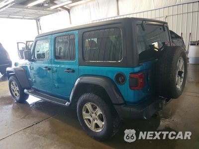 Drugie zdjęcie samochodu z przodu: 2019 JEEP WRANGLER UNLIMITED SPORT VIN:1C4HJXDG9KW615744 - miniatura