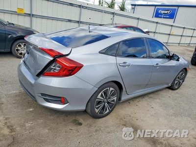 Trzecie zdjęcie samochodu z tyłu: 2016 HONDA CIVIC EXL VIN:19XFC1F73GE019073 - miniatura