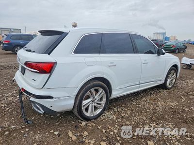 Trzecie zdjęcie samochodu z tyłu: 2023 AUDI Q7 PREMIUM PLUS VIN:WA1LXBF70PD010100 - miniatura