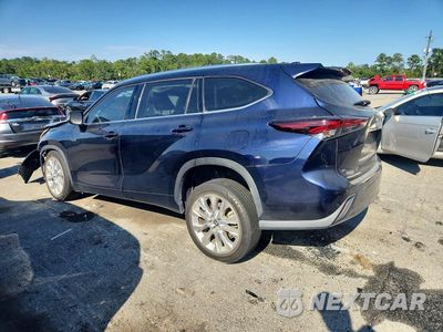 Drugie zdjęcie samochodu z przodu: 2024 TOYOTA HIGHLANDER LIMITED VIN:5TDKDRAH8RS546125 - miniatura
