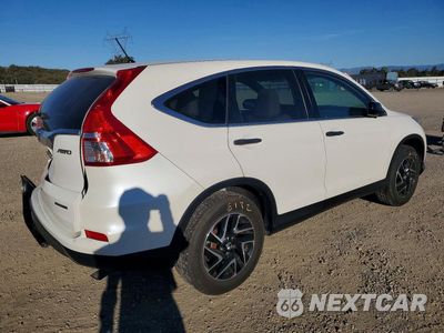 Trzecie zdjęcie samochodu z tyłu: 2016 HONDA CR-V SE VIN:5J6RM4H41GL113372 - miniatura