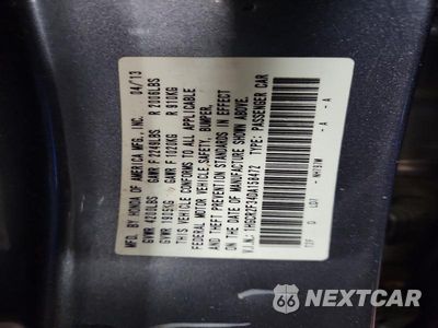 Zdjęcie 12 z 12 samochodu: 2013 HONDA ACCORD LX VIN:1HGCR2F34DA158472 - miniatura