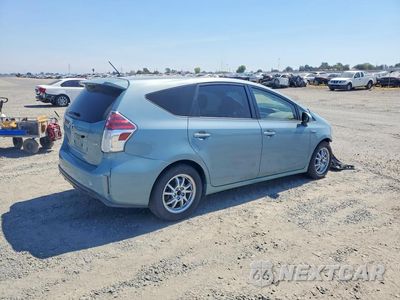 Trzecie zdjęcie samochodu z tyłu: 2016 TOYOTA PRIUS V FOUR VIN:JTDZN3EU8GJ046850 - miniatura