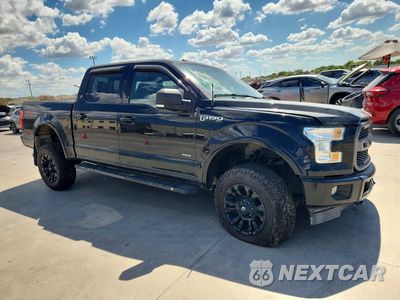 Czwarte zdjęcie samochodu z boku: 2017 FORD F150 SUPERCREW VIN:1FTEW1EGXHFB45345 - miniatura