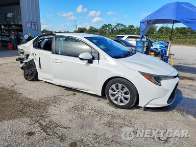 Czwarte zdjęcie samochodu z boku: 2022 TOYOTA COROLLA LE VIN:5YFEPMAEXNP296872 - miniatura