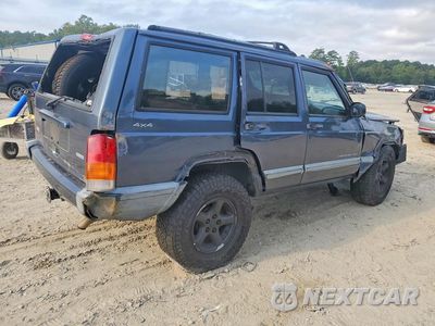 Trzecie zdjęcie samochodu z tyłu: 2001 JEEP CHEROKEE SPORT VIN:1J4FF48S21L564796 - miniatura