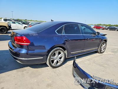 Trzecie zdjęcie samochodu z tyłu: 2014 VOLKSWAGEN PASSAT SE VIN:1VWBN7A31EC063977 - miniatura