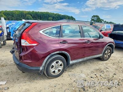 Trzecie zdjęcie samochodu z tyłu: 2014 HONDA CR-V LX VIN:5J6RM4H31EL106703 - miniatura