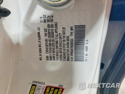 Zdjęcie 13 z 13 samochodu: 2019 HONDA ODYSSEY EXL VIN:5FNRL6H79KB065534 - miniatura