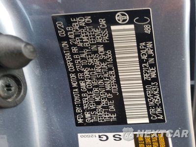Zdjęcie 12 z 12 samochodu: 2020 TOYOTA COROLLA LE VIN:JTDEPRAE8LJ116366 - miniatura