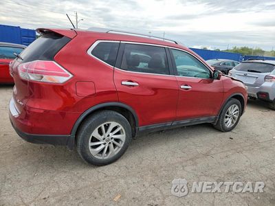 Trzecie zdjęcie samochodu z tyłu: 2015 NISSAN ROGUE SL VIN:5N1AT2MV0FC813600 - miniatura