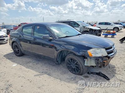 Czwarte zdjęcie samochodu z boku: 2013 DODGE AVENGER SE VIN:1C3CDZAB4DN592019 - miniatura