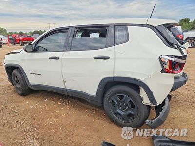 Drugie zdjęcie samochodu z przodu: 2021 JEEP COMPASS SPORT VIN:3C4NJCAB1MT526697 - miniatura