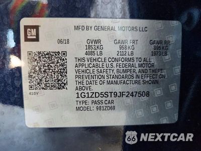 Zdjęcie 13 z 13 samochodu: 2018 CHEVROLET MALIBU LT VIN:1G1ZD5ST9JF247508 - miniatura