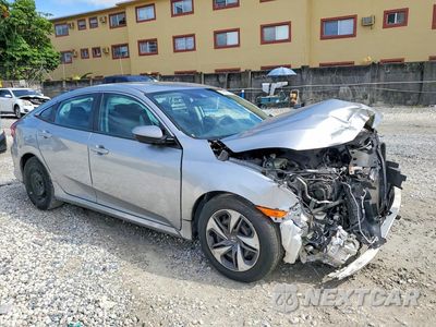 Czwarte zdjęcie samochodu z boku: 2021 HONDA CIVIC LX VIN:2HGFC2F63MH556203 - miniatura