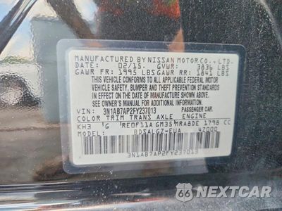 Zdjęcie 12 z 12 samochodu: 2015 NISSAN SENTRA SL VIN:3N1AB7AP2FY237013 - miniatura