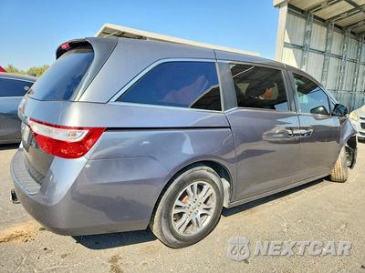 Trzecie zdjęcie samochodu z tyłu: 2012 HONDA ODYSSEY EXL VIN:5FNRL5H68CB124138 - miniatura