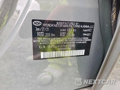 Zdjęcie 12 z 12 samochodu: 2021 HYUNDAI SONATA SE VIN:5NPEG4JA9MH115981 - miniatura
