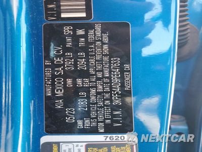 Zdjęcie 12 z 12 samochodu: 2023 KIA FORTE GT LINE VIN:3KPF54AD9PE647633 - miniatura
