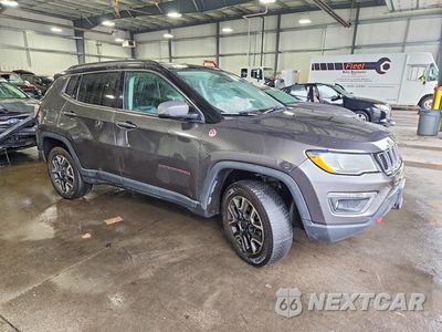Czwarte zdjęcie samochodu z boku: 2021 JEEP COMPASS TRAILHAWK VIN:3C4NJDDB9MT564566 - miniatura