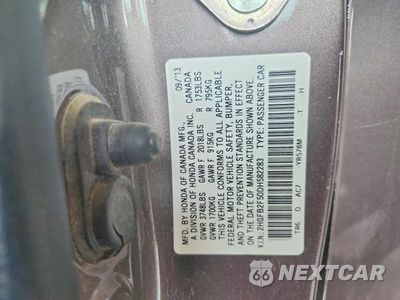 Zdjęcie 12 z 12 samochodu: 2013 HONDA CIVIC VIN:2HGFB2F50DH582283 - miniatura