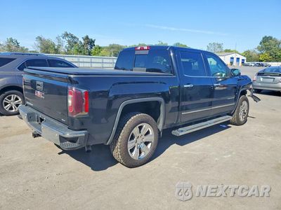 Trzecie zdjęcie samochodu z tyłu: 2018 GMC SIERRA K1500 SLT VIN:3GTU2NEC2JG589478 - miniatura