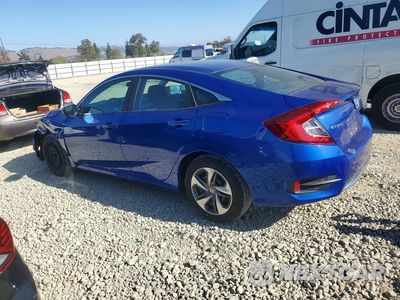 Drugie zdjęcie samochodu z przodu: 2020 HONDA CIVIC LX VIN:2HGFC2F64LH514590 - miniatura