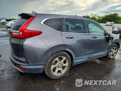 Trzecie zdjęcie samochodu z tyłu: 2018 HONDA CR-V EX VIN:5J6RW1H55JA001176 - miniatura