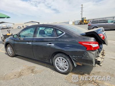 Drugie zdjęcie samochodu z przodu: 2019 NISSAN SENTRA S VIN:3N1AB7AP9KY248116 - miniatura