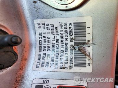 Zdjęcie 12 z 12 samochodu: 2010 HONDA CIVIC HYBRID VIN:JHMFA3F26AS007265 - miniatura