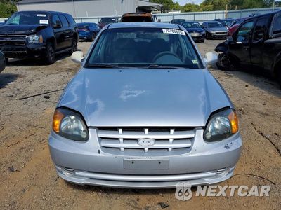 Piąte zdjęcie samochodu w środku: 2004 HYUNDAI ACCENT GL VIN:KMHCG45C24U517975 - miniatura