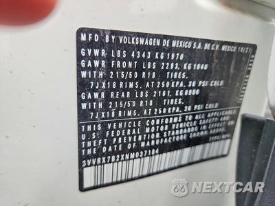 Zdjęcie 12 z 12 samochodu: 2022 VOLKSWAGEN TAOS SE VIN:3VVRX7B2XNM037184 - miniatura