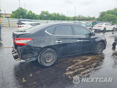 Trzecie zdjęcie samochodu z tyłu: 2015 NISSAN SENTRA SV VIN:3N1AB7AP0FL678474 - miniatura