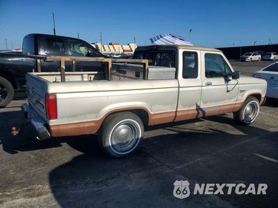 Trzecie zdjęcie samochodu z tyłu: 1986 FORD RANGER SUPER CAB VIN:1FTCR14T1GPB73380 - miniatura