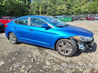 Czwarte zdjęcie samochodu z boku: 2018 HYUNDAI ELANTRA VALUE EDITION VIN:5NPD84LF3JH242058 - miniatura