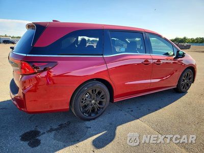 Trzecie zdjęcie samochodu z tyłu: 2026 HONDA ODYSSEY SPORT-L VIN:5FNRL6H72TB078451 - miniatura