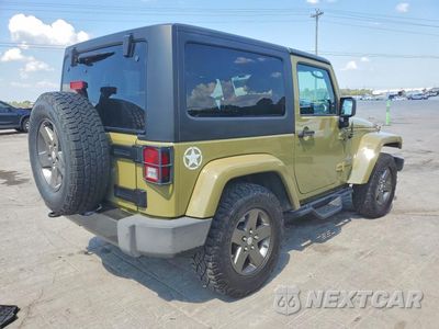 Trzecie zdjęcie samochodu z tyłu: 2013 JEEP WRANGLER SPORT VIN:1C4AJWAGXDL564856 - miniatura