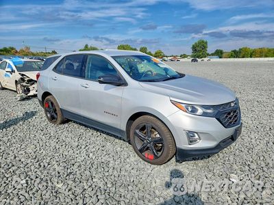 Czwarte zdjęcie samochodu z boku: 2019 CHEVROLET EQUINOX LT VIN:2GNAXLEX2K6132296 - miniatura