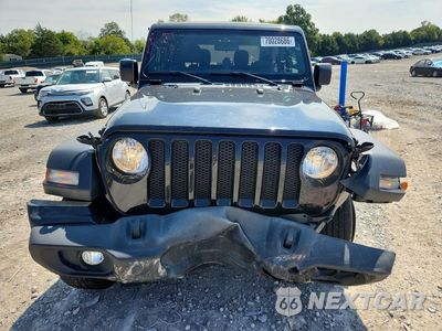 Piąte zdjęcie samochodu w środku: 2021 JEEP WRANGLER SPORT VIN:1C4HJXAG4MW836286 - miniatura