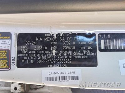 Zdjęcie 13 z 13 samochodu: 2024 KIA FORTE LXS VIN:3KPF24AD9RE836262 - miniatura