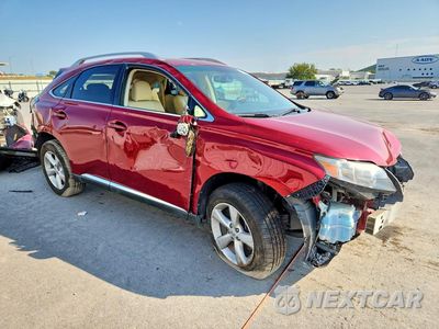 Czwarte zdjęcie samochodu z boku: 2010 LEXUS RX 350 VIN:2T2BK1BA4AC004831 - miniatura
